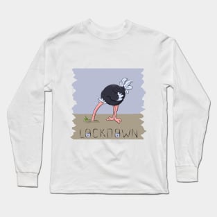 Lockdown grotesque meme Long Sleeve T-Shirt